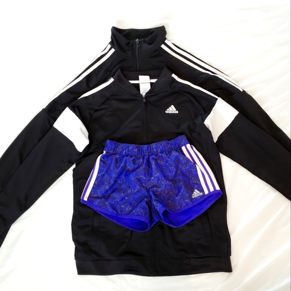 Adidas Track Jackets and Shorts bundle - Picture 1 of 12